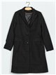 Lapel collar coat black (M-L-XL-XXL)