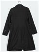 Lapel collar coat black (M-L-XL-XXL)