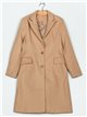 Lapel collar coat tan (M-L-XL-XXL)