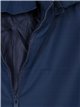 Parka efecto piel capucha navy (M-L-XL-XXL)