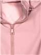 Faux leather parka with hood pink (M-L-XL-XXL)