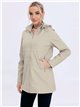 Parka efecto piel capucha stone-rice (M-L-XL-XXL)