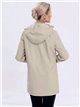 Parka efecto piel capucha stone-rice (M-L-XL-XXL)