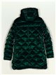 Patent finish anorak with hood green (M-L-XL-XXL)