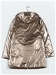 Anorak largo reversible capucha champagne (M-L-XL-XXL)