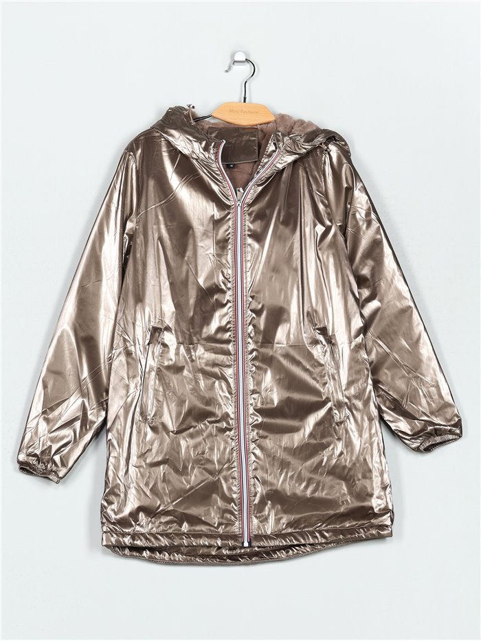 Reversible parka water repellent champagne (M-L-XL-XXL)