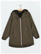 Reversible parka water repellent green (M-L-XL-XXL)