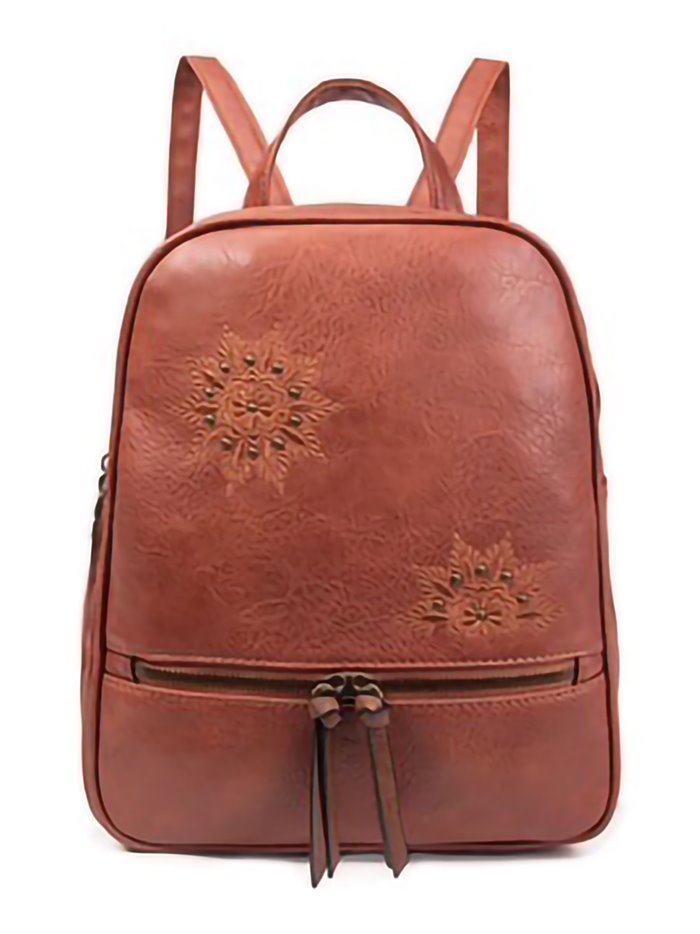 Mochila bordada brown