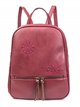 Embroidered backpack red