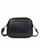 Crossbody bag with zip black