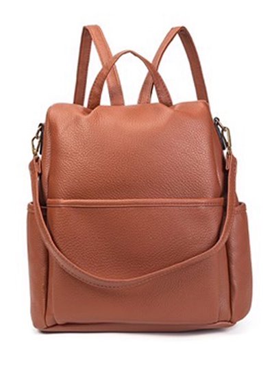 Minimal backpack brown