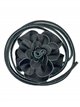 Handmade leather flower belt negro