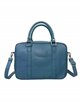 Citybag minimal piel azul-vaquero