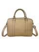 Minimal leather citybag taupe