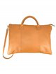 Shopper liso piel marron