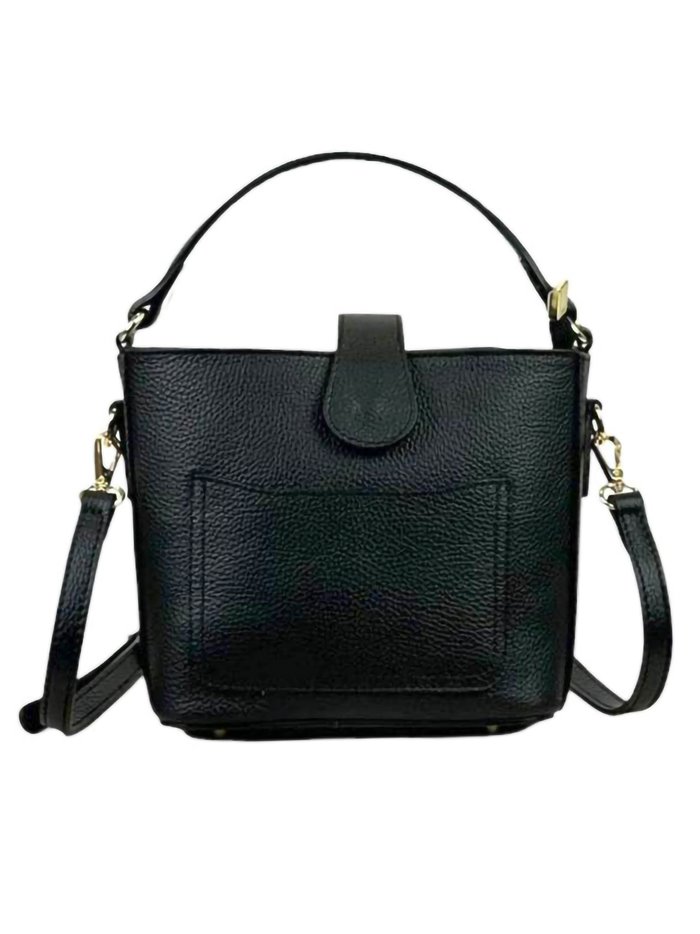 Mini citybag piel negro