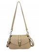 Mini citybag piel solapa taupe