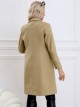 Lapel collar coat tan (M-L-XL-XXL)