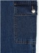 Straight cargo jeans azul (XS-XL)