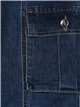 Straight cargo jeans azul (XS-XL)