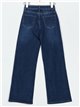 Straight jeans with buttons azul (S-XXL)