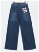 Push up straight jeans azul (XS-XL)