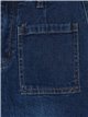 Straight jeans with pockets azul (S-XXL)