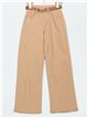 Belted straight jeans camel (S-XXL)