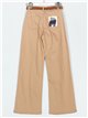 Belted straight jeans camel (S-XXL)