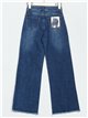 Embroidered straight jeans azul (S-XXL)