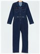 Denim Jumpsuit with buttons azul (XS-XL)