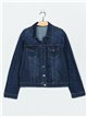 Basic denim jacket azul (42-52)