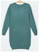 Roll neck knit dress (M/L-L/XL)