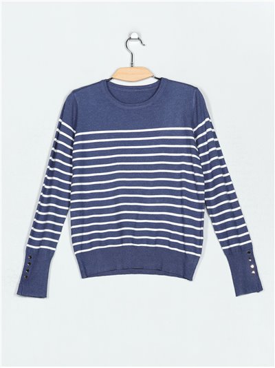 Striped sweater (M/L-L/XL)