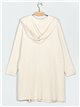 Cardigan + Ribbed knit dress (M/L-L/XL)