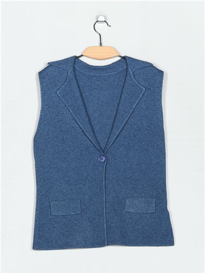 Knit waistcoat (M/L-L/XL)