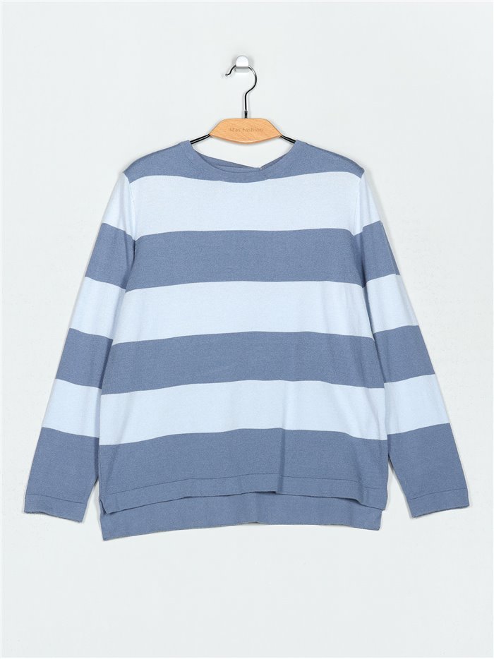 Oversized striped sweater (M/L-XL/XXL)