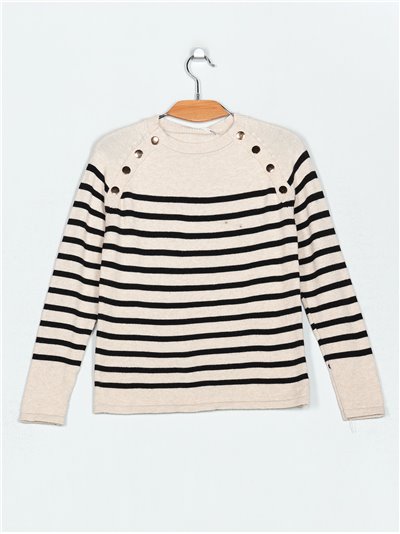 Striped sweater (M/L-XL/XXL)