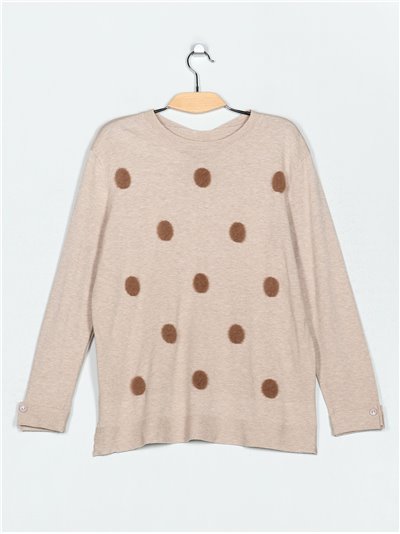 Polka dot sweater (M/L-XL/XXL)