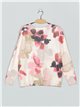 Oversized floral sweater (S/M-L/XL)