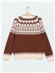 Contrast sweater (S/M-L/XL)