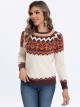 Contrast sweater (S/M-L/XL)