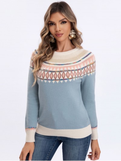 Contrast sweater (S/M-L/XL)