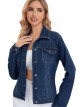 Basic denim jacket azul (42-52)