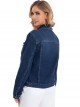 Basic denim jacket azul (42-52)