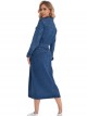 Belted shirt dress azul (S-XXL)