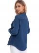 Elastic denim shirt azul (S-XXL)