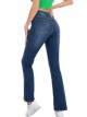 High waist flare jeans azul (S-XXL)