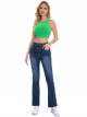 High waist flare jeans azul (S-XXL)