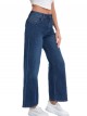 Push up straight jeans azul (XS-XL)